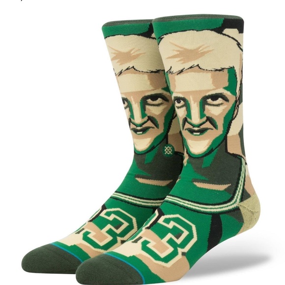 Larry Bird Boston Celtics Stance socks - Picture 1 of 3